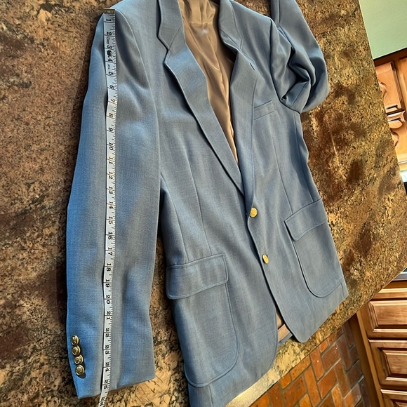 Arnold Palmer 48R Lined Sports Jacket, Sky Blue, Tailored in USA, Like New EUC - Picture 10 of 10
